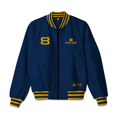 Notre Dame - NCAA Football : Adon Shuler - Bomber Jacket-0