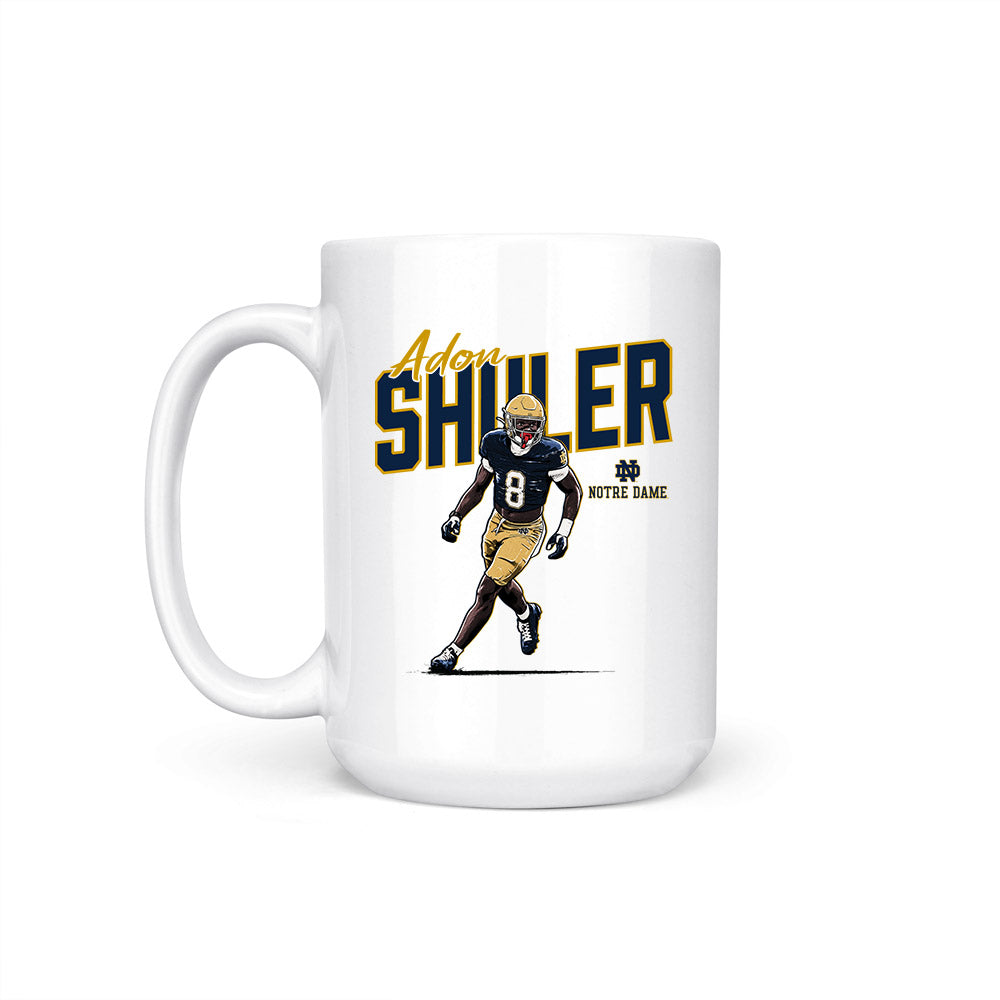 Notre Dame - NCAA Football : Adon Shuler - Coffee Mug-1