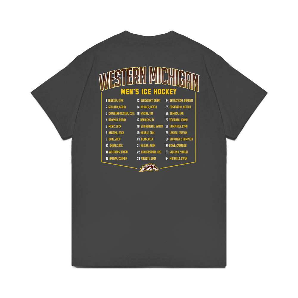 Western Michigan - NCAA Men's Ice Hockey : - Premium T-Shirt-1