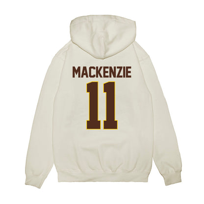 Western Michigan - NCAA Men's Ice Hockey : Tyler MacKenzie - NCAA® March Madness® 2025 Frozen Four Shersey Premium Hooded Sweatshirt-1