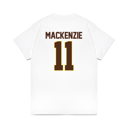 Western Michigan - NCAA Men's Ice Hockey : Tyler MacKenzie - NCAA® March Madness® 2025 Frozen Four Shersey Premium T-Shirt-1