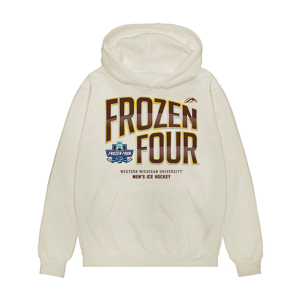 Western Michigan - NCAA Men's Ice Hockey : Grady Gallatin - Premium Hooded Sweatshirt-0