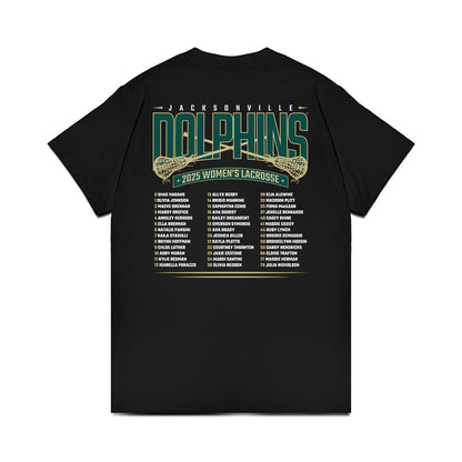 Jacksonville - NCAA Women's Lacrosse : Roster Premium T-Shirt-1