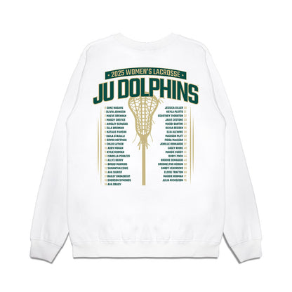 Jacksonville - NCAA Women's Lacrosse : Roster Premium Crewneck Sweatshirt-1