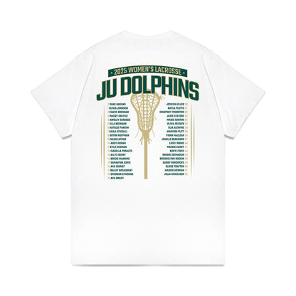 Jacksonville - NCAA Women's Lacrosse : Roster Premium T-Shirt-1