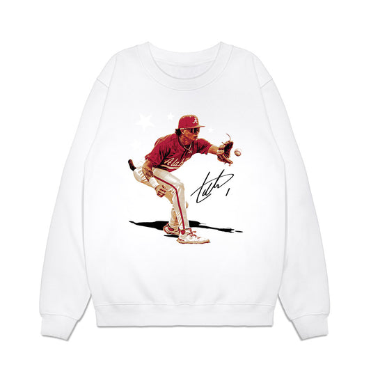 Alabama - NCAA Baseball : Justin Lebron - Premium Crewneck Sweatshirt-0