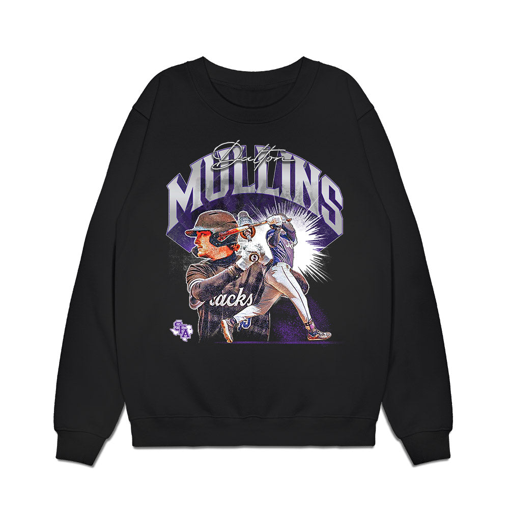 SFA - NCAA Baseball : Dalton Mullins - Premium Crewneck Sweatshirt-0