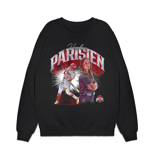 Ohio State - NCAA Softball : Hadley Parisien - Premium Crewneck Sweatshirt-0