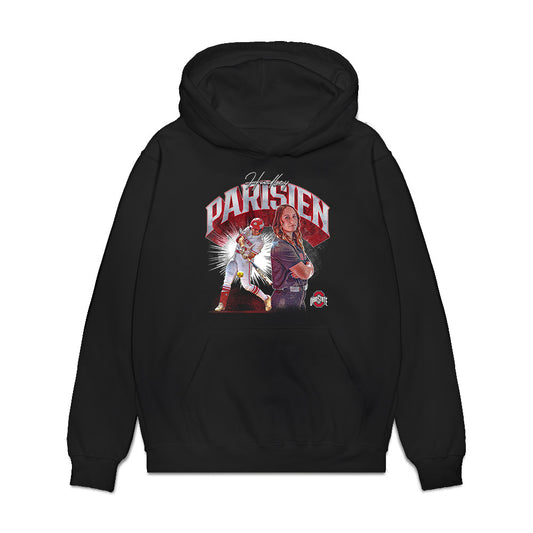 Ohio State - NCAA Softball : Hadley Parisien - Premium Hooded Sweatshirt-0