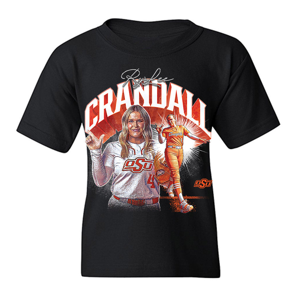 Oklahoma State - NCAA Softball : RyLee Crandall - Youth T-Shirt-0