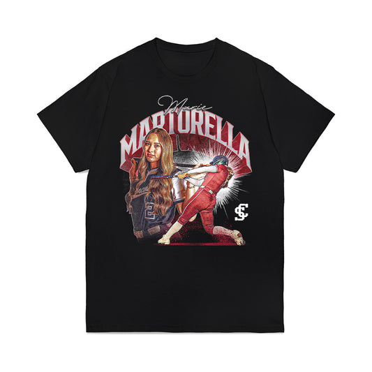 SCU - NCAA Softball : Marie Martorella - Collage Premium T-Shirt-0