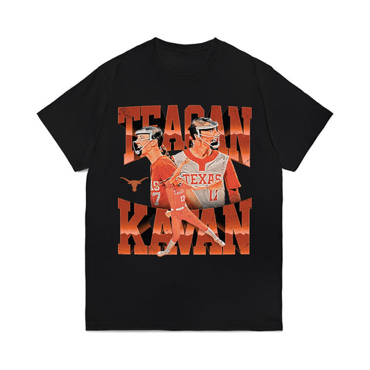 Texas - NCAA Softball : Teagan Kavan - Collage Comfort Colors T-Shirt-0