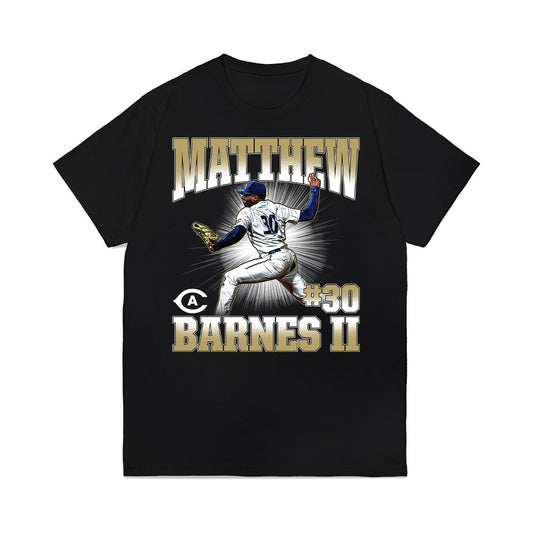 UC Davis - NCAA Baseball : Matthew Barnes II - Collage Premium T-Shirt-0