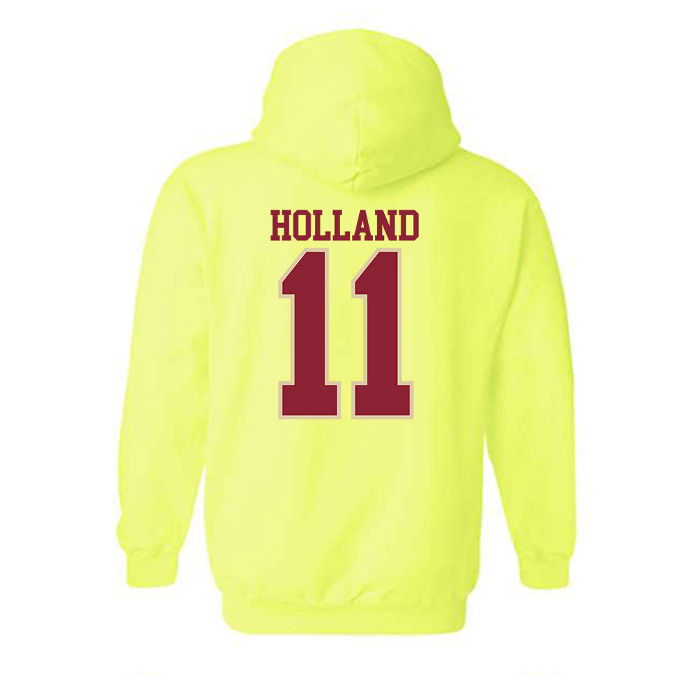 Boston College - NCAA Women's Lacrosse : Grace Holland - Classic Shersey Hooded Sweatshirt-1