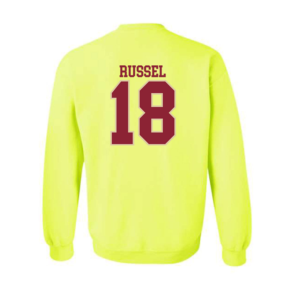 Boston College - NCAA Women's Lacrosse : Devon Russel - Classic Shersey Crewneck Sweatshirt-1