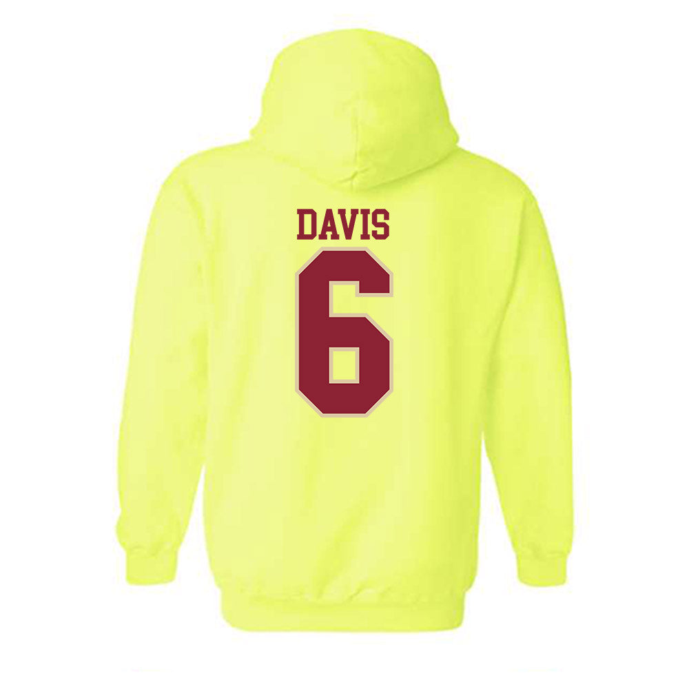 Boston College - NCAA Women's Lacrosse : Hanna Davis - Classic Shersey Hooded Sweatshirt-1