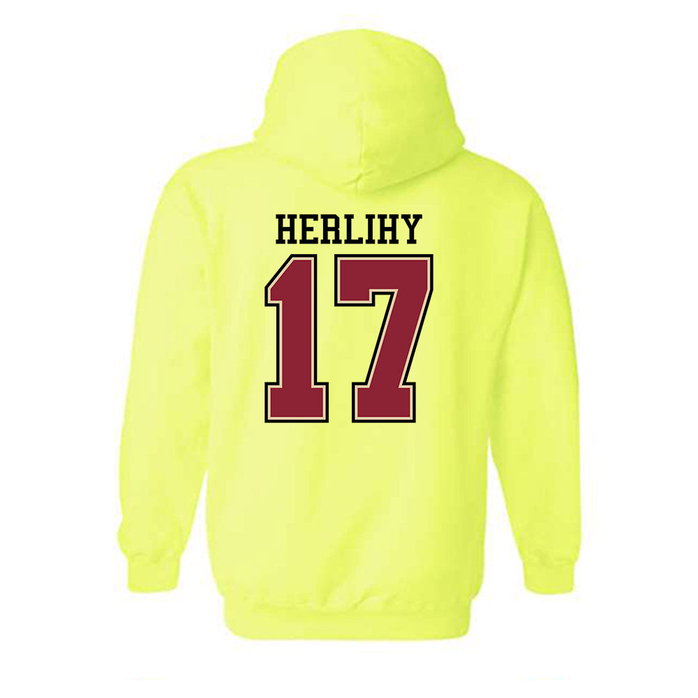 Boston College - NCAA Women's Lacrosse : Lauren Herlihy - Classic Shersey Hooded Sweatshirt-1