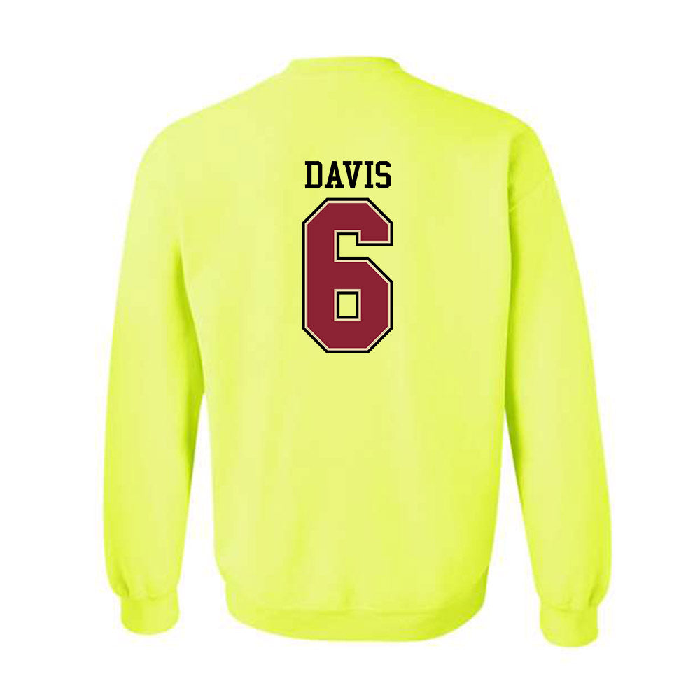Boston College - NCAA Women's Lacrosse : Hanna Davis - Classic Shersey Crewneck Sweatshirt-1