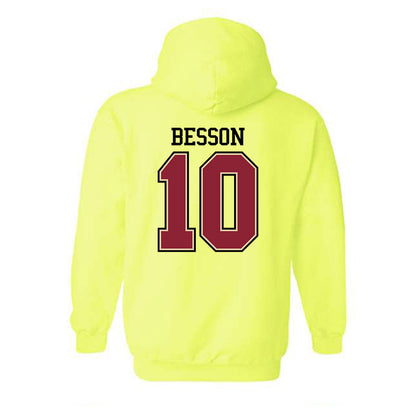Boston College - NCAA Women's Lacrosse : Ava Besson - Classic Shersey Hooded Sweatshirt-1