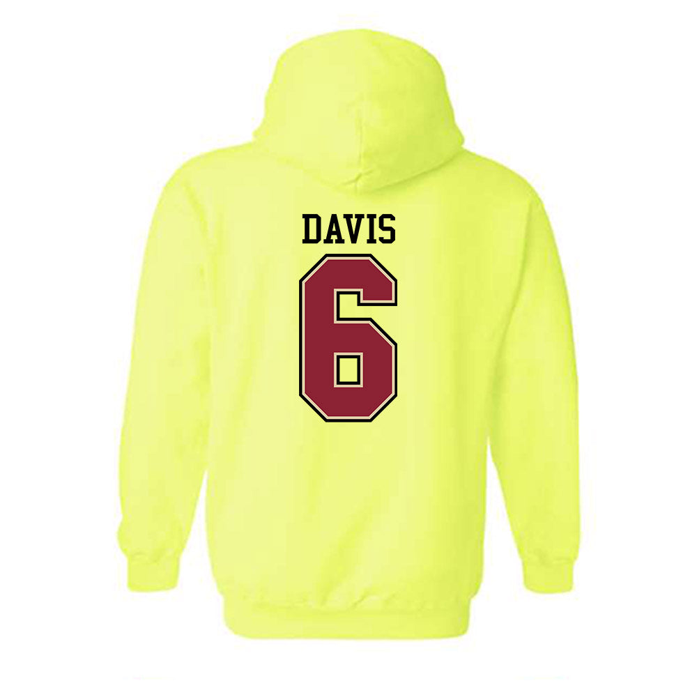 Boston College - NCAA Women's Lacrosse : Hanna Davis - Classic Shersey Hooded Sweatshirt-1