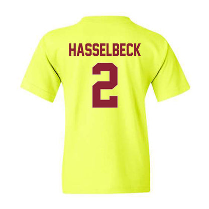 Boston College - NCAA Women's Lacrosse : Mallory Hasselbeck - Classic Shersey Youth T-Shirt-1