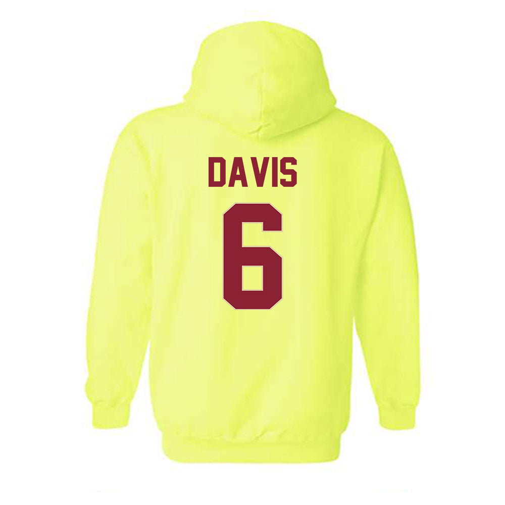 Boston College - NCAA Women's Lacrosse : Hanna Davis - Classic Shersey Hooded Sweatshirt-1