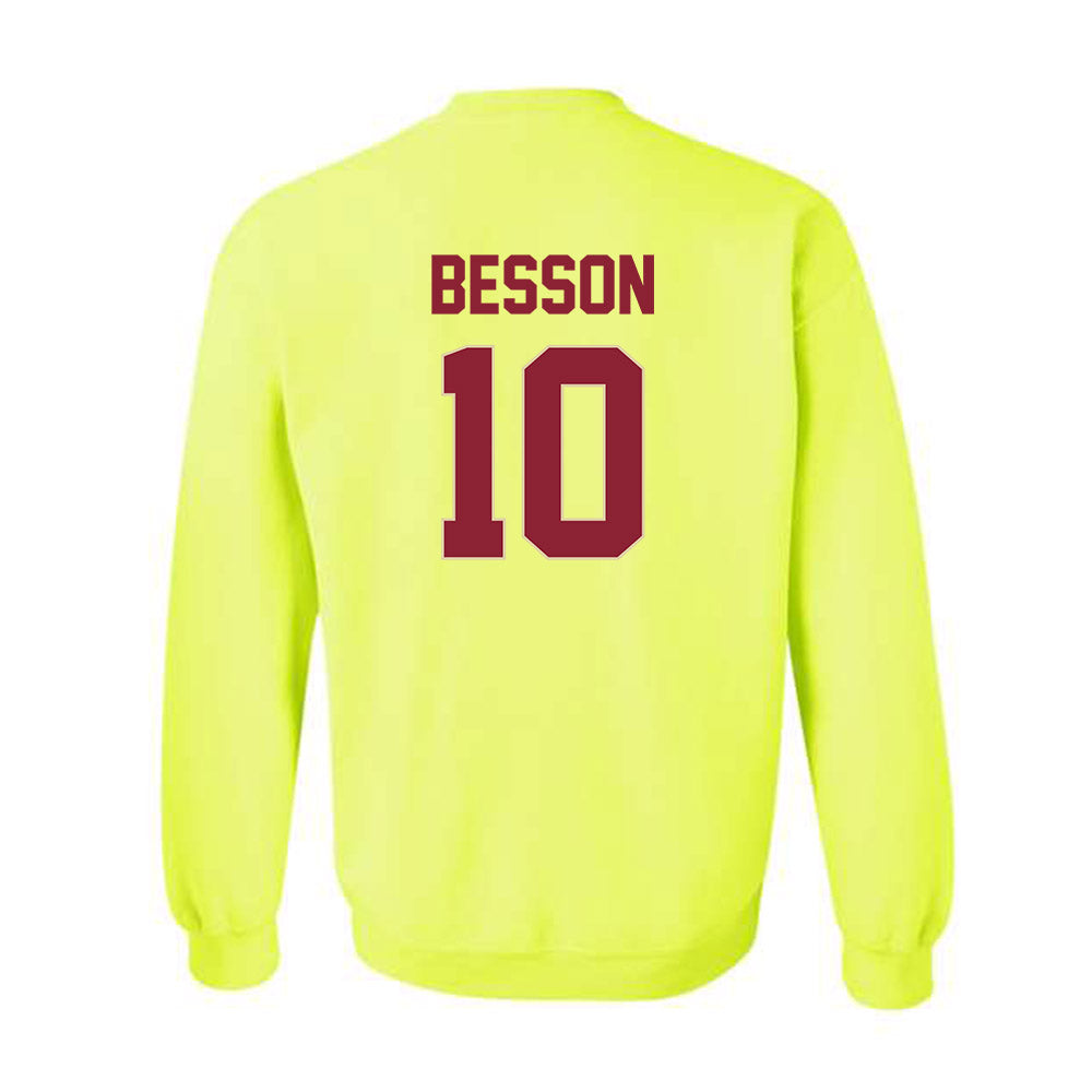 Boston College - NCAA Women's Lacrosse : Ava Besson - Classic Shersey Crewneck Sweatshirt-1