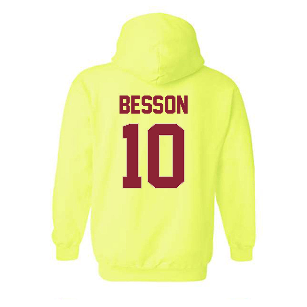 Boston College - NCAA Women's Lacrosse : Ava Besson - Classic Shersey Hooded Sweatshirt-1