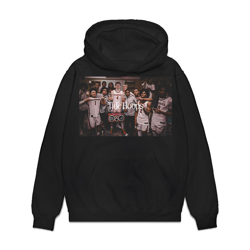 Alabama - NCAA Men's Basketball : - Tournament Tide Hoops Premium Hooded Sweatshirt-0