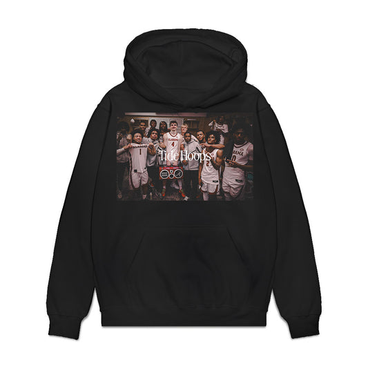 Alabama - NCAA Men's Basketball : - Tournament Tide Hoops Premium Hooded Sweatshirt-0