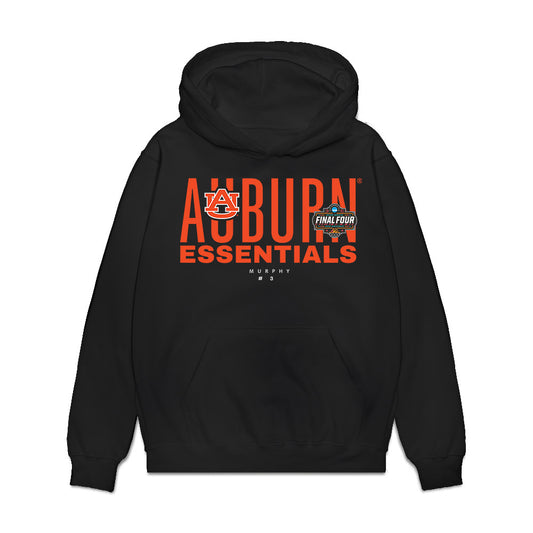 Auburn - NCAA Men's Basketball : KeShawn Murphy - NCAA® March Madness® Essentials Final 4 Premium Hooded Sweatshirt-0