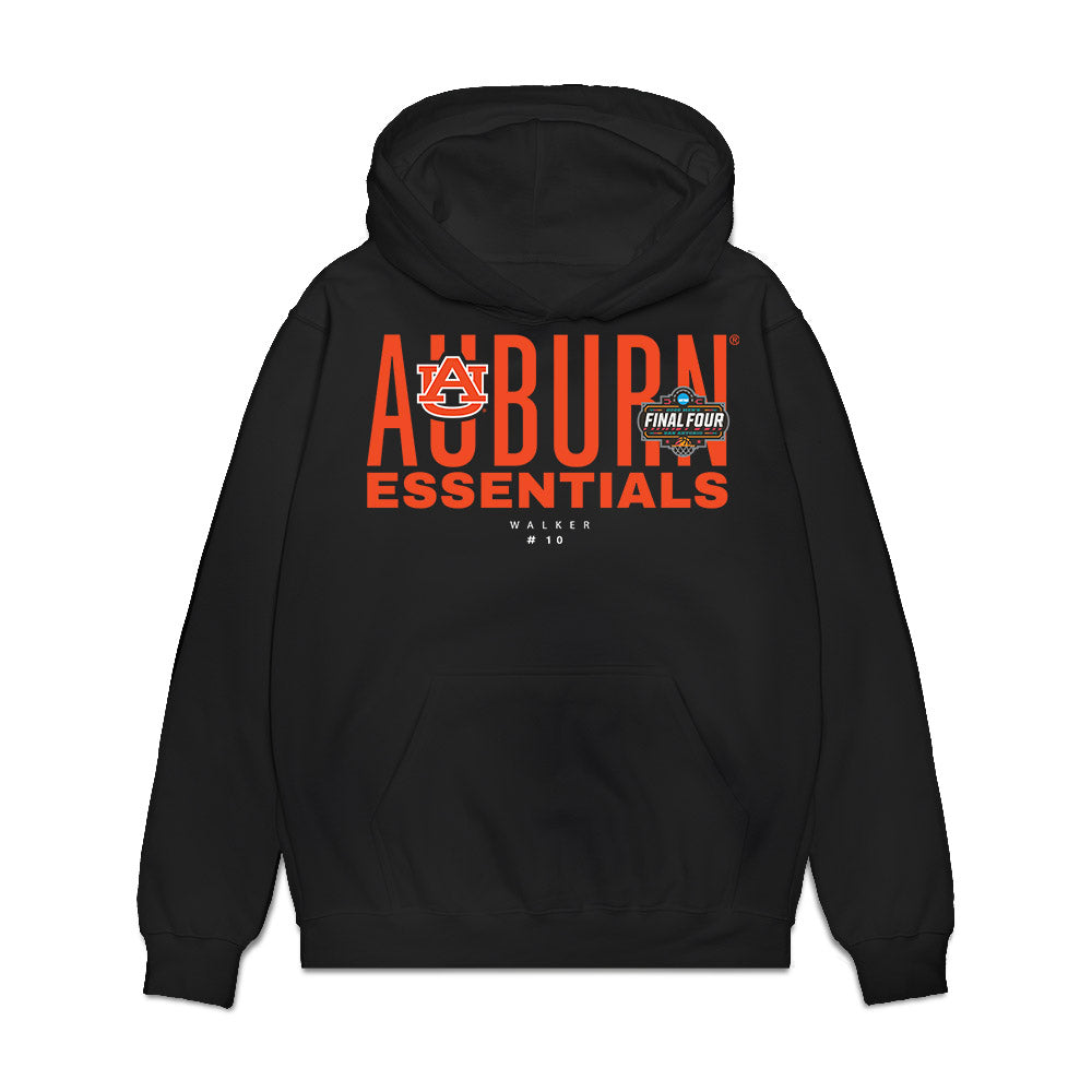 Auburn - NCAA Men's Basketball : Simon Walker - NCAA® March Madness® Essentials Final 4 Premium Hooded Sweatshirt-0