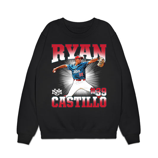 New Mexico - NCAA Baseball : Ryan Castillo - Collage Premium Crewneck Sweatshirt-0
