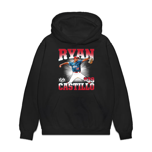 New Mexico - NCAA Baseball : Ryan Castillo - Collage Premium Hooded Sweatshirt-0