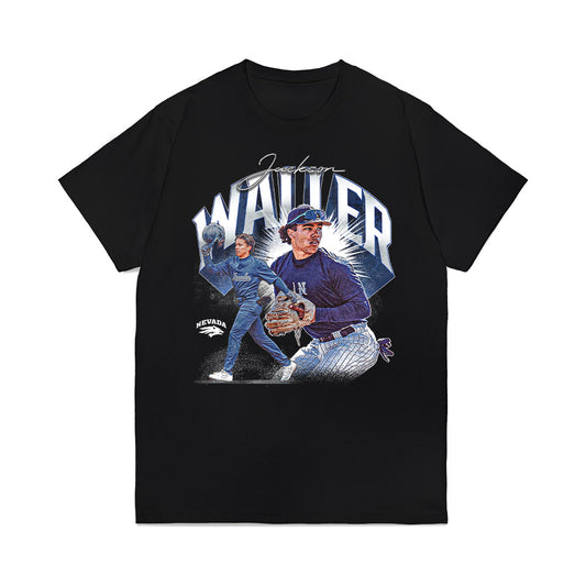 Nevada - NCAA Baseball : Jackson Waller - Premium T-Shirt-0