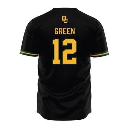 Baylor - NCAA Baseball : Mason Green - Black Jersey-1