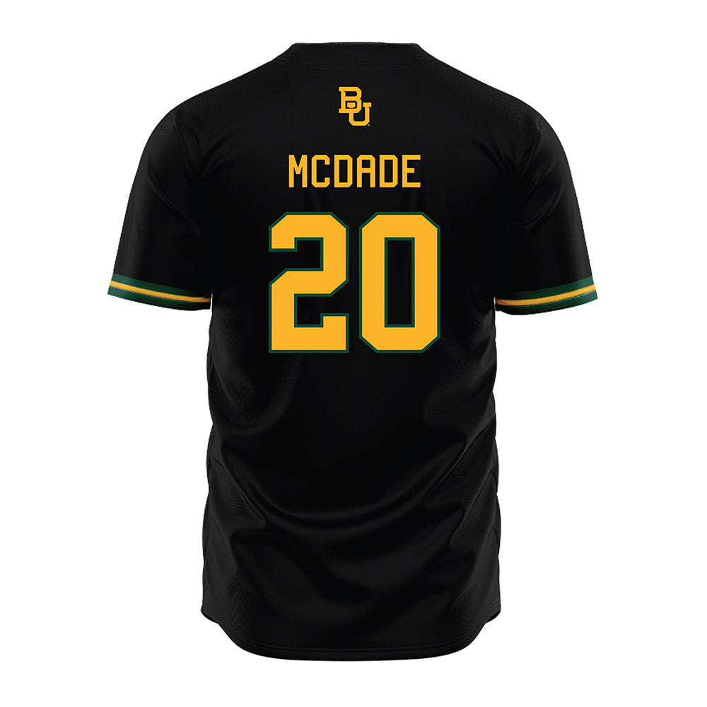 Baylor - NCAA Baseball : Cash McDade - Black Jersey-1