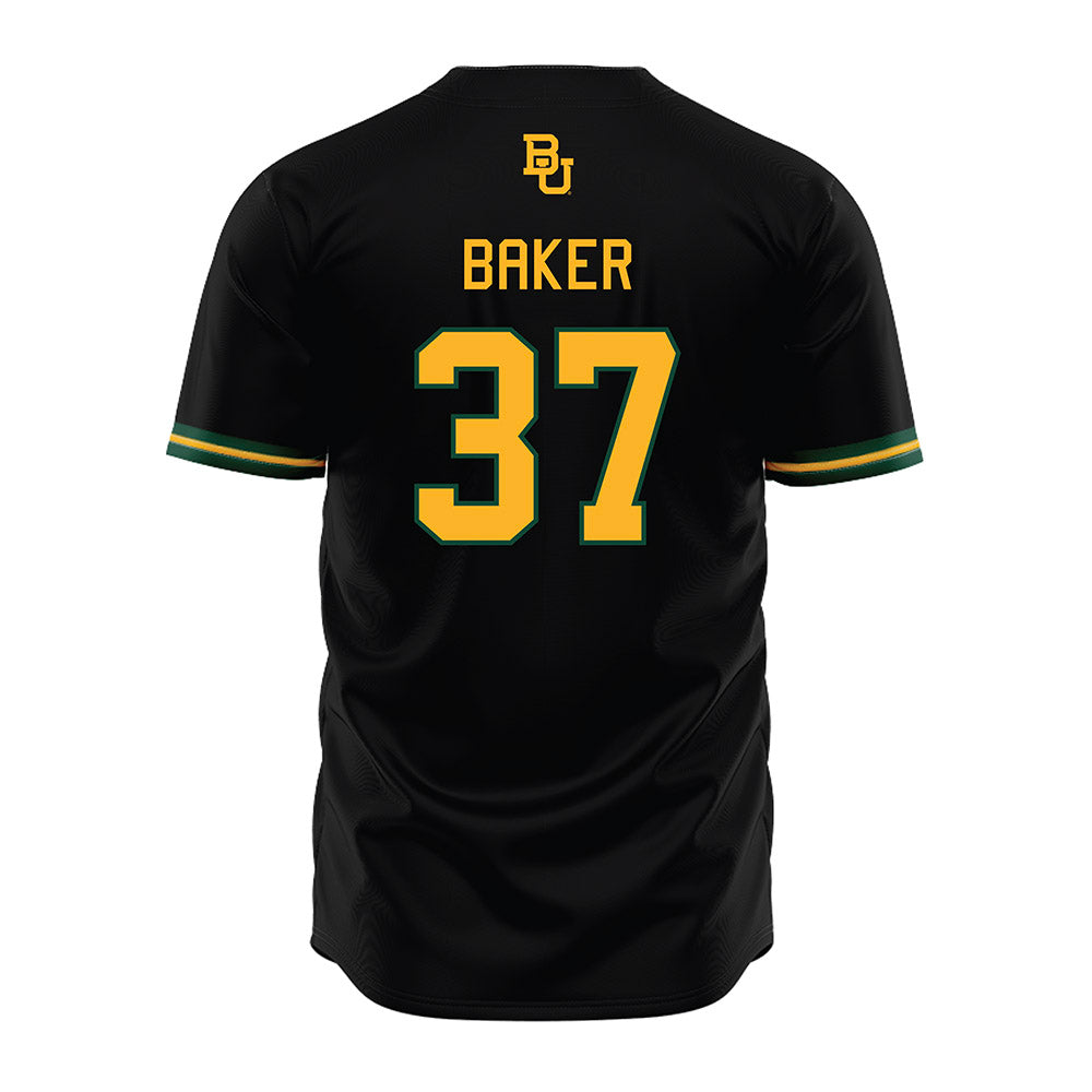 Baylor - NCAA Baseball : Cayden Baker - Black Jersey-1