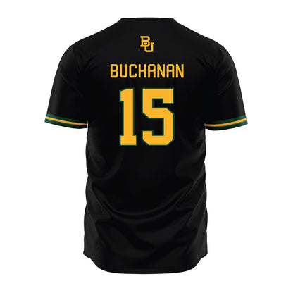 Baylor - NCAA Baseball : Brayden Buchanan - Black Jersey-1