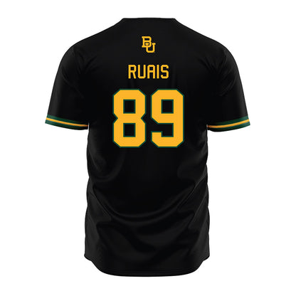 Baylor - NCAA Baseball : RJ Ruais - Black Jersey-1