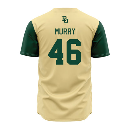 Baylor - NCAA Baseball : Grayson Murry - Cream Jersey-1