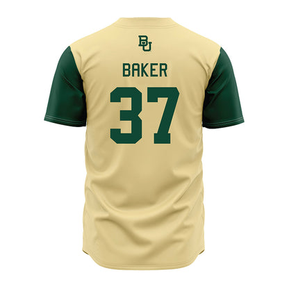 Baylor - NCAA Baseball : Cayden Baker - Cream Jersey-1