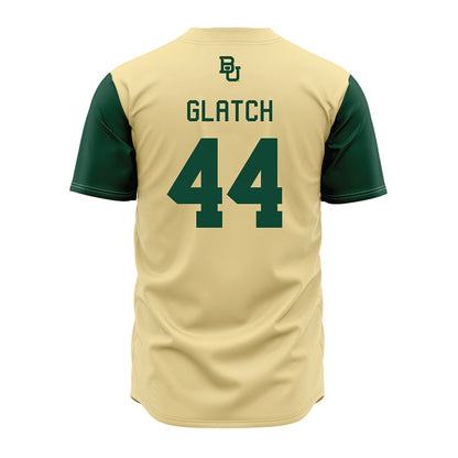 Baylor - NCAA Baseball : Will Glatch - Cream Jersey-1