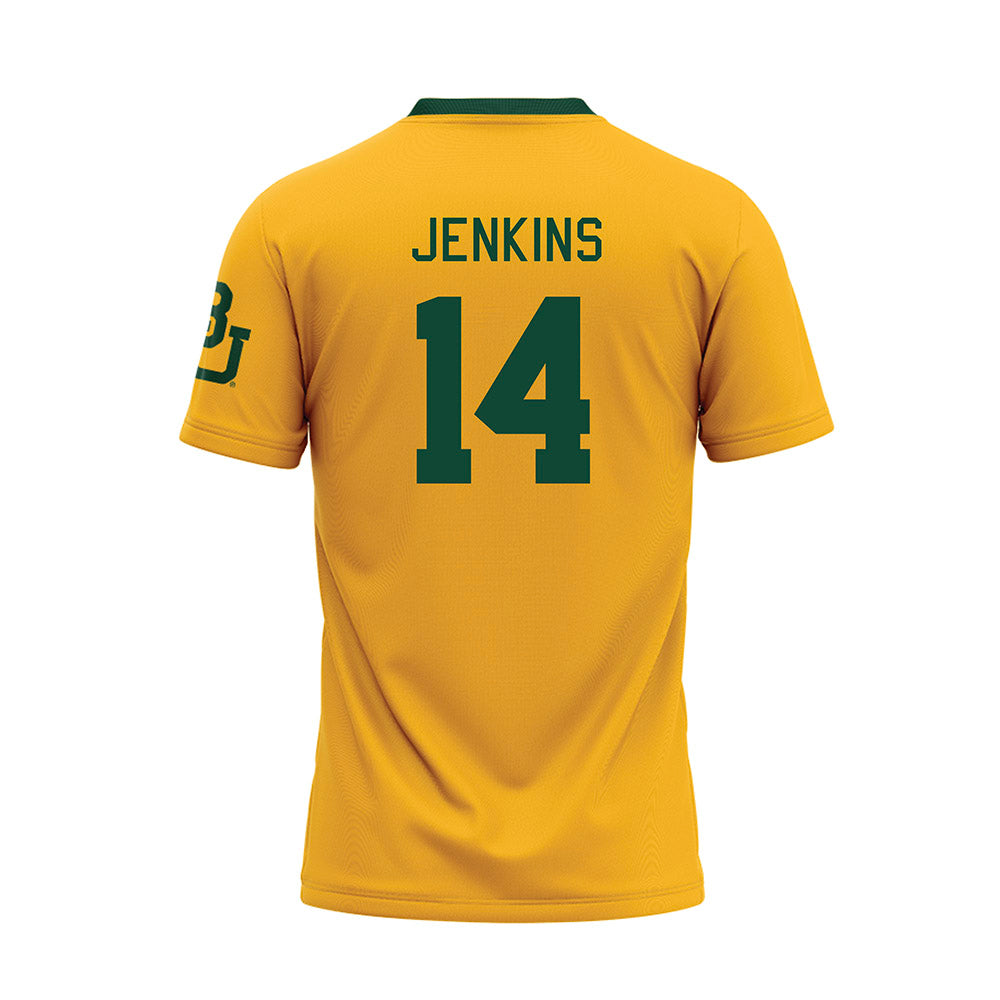 Baylor - NCAA Baseball : Samuel Jenkins - Gold Baseball Jersey-1