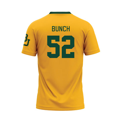 Baylor - NCAA Baseball : Caleb Bunch - Gold Baseball Jersey-1