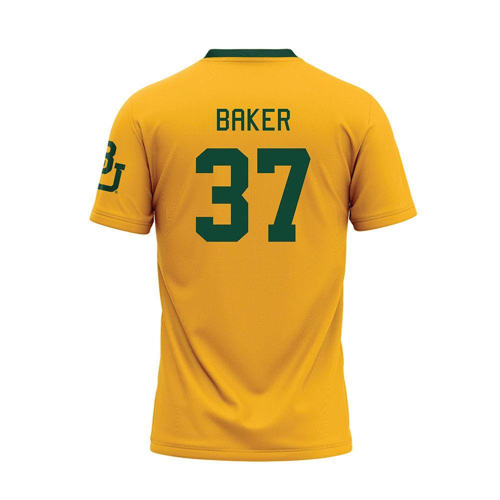 Baylor - NCAA Baseball : Cayden Baker - Gold Baseball Jersey-1