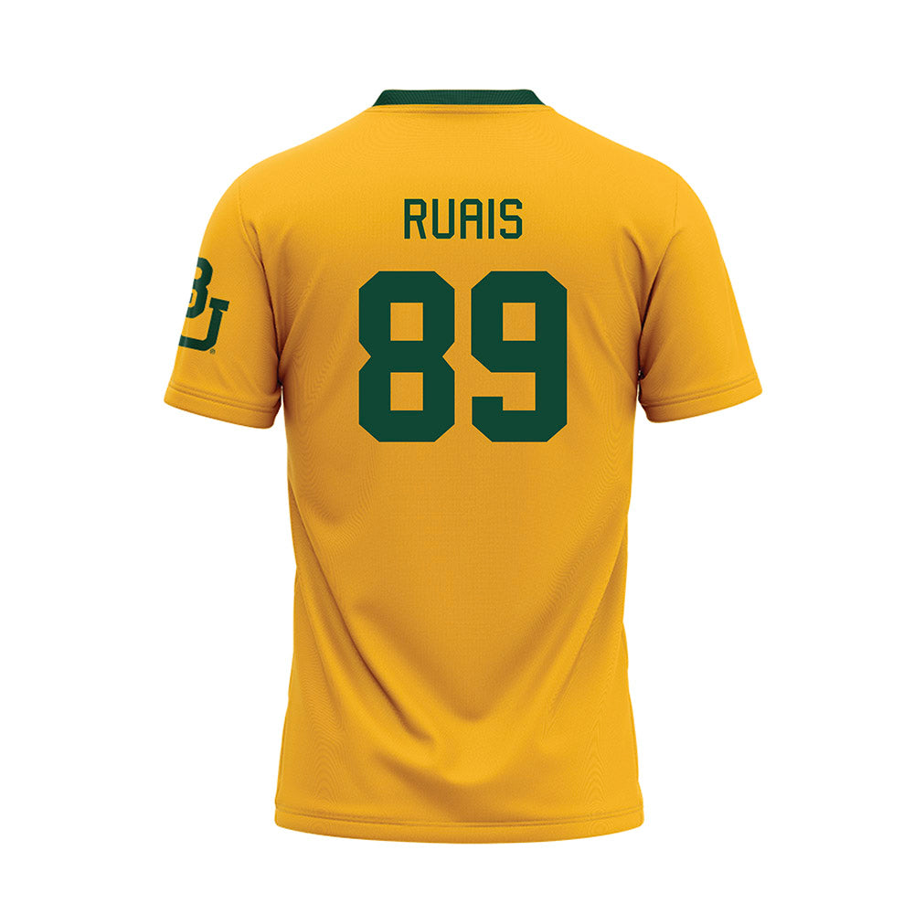 Baylor - NCAA Baseball : RJ Ruais - Gold Baseball Jersey-1