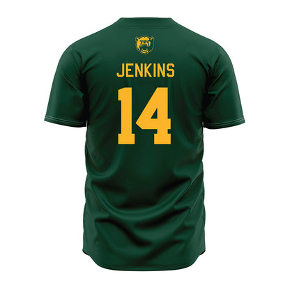 Baylor - NCAA Baseball : Samuel Jenkins - Green Jersey-1