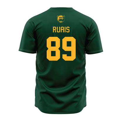 Baylor - NCAA Baseball : RJ Ruais - Green Jersey-1