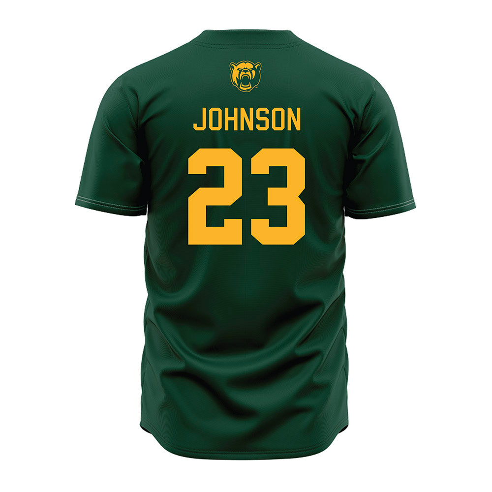 Baylor - NCAA Baseball : Ty Johnson - Green Jersey-1